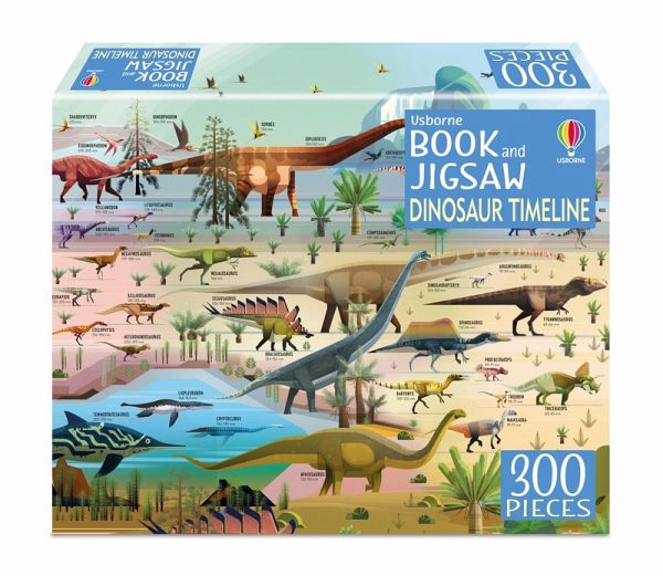 Book and Jigsaw Dinosaur Timeline Book and Jigsaw Dinosaur Timeline