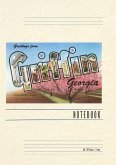 Vintage Lined Notebook Greetings from Griffin Vintage Lined Notebook Greetings from Griffin
