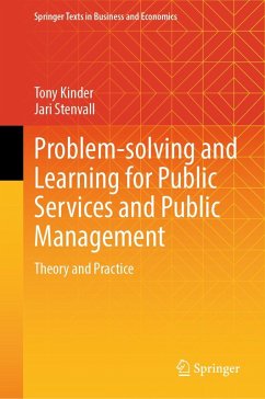Problem-solving and Learning for Public Services and Public Management (eBook, PDF) - Kinder, Tony; Stenvall, Jari
