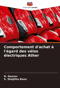 Cover Comportement d'achat à l'égard des vélos électriques Ather