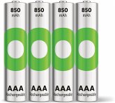 1x4 GP ReCyko NiMH Akku AAA 850mAH, ready to use