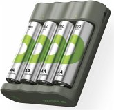 GP ReCyko B441 4-Port USB-Modell Ladegerät inkl.4xAA NiMh 2100mAh