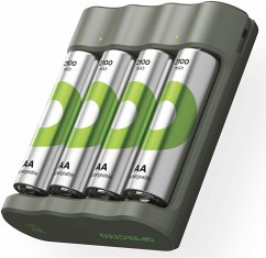 GP ReCyko B441 4-Port USB-Modell Ladegerät inkl.4xAA NiMh 2100mAh