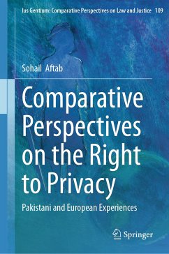 Comparative Perspectives on the Right to Privacy (eBook, PDF) - Aftab, Sohail
