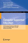 Computer Supported Education (eBook, PDF) Computer Supported Education (eBook, PDF)