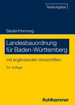 Landesbauordnung für Baden-Württemberg (eBook, PDF) - Sauter, Helmut; Hornung, Volker