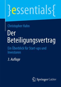 Der Beteiligungsvertrag - Hahn, Christopher