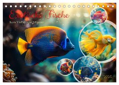 Exotische Fische (Tischkalender 2025 DIN A5 quer), CALVENDO Monatskalender