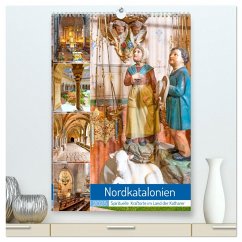Nordkatalonien, Spirituelle Kraftorte im Land der Katharer (hochwertiger Premium Wandkalender 2025 DIN A2 hoch), Kunstdruck in Hochglanz