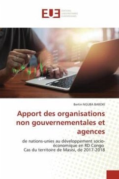 Apport des organisations non gouvernementales et agences - NGUBA BAROKI, Bertin