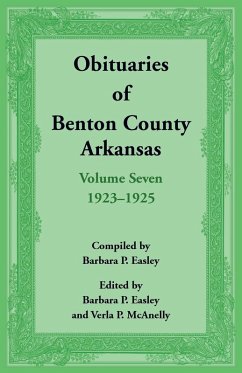 Cover Obituaries of Benton County, Arkansas