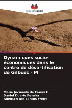 Dynamiques socio-économiques dans le centre de désertification de Gilbués - PI - de Farias F., Maria Jucineide;Duarte Pereira, Daniel;Santos Freire, Adeilson dos
