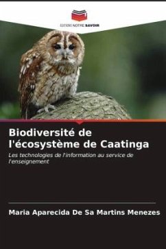 Biodiversité de l'écosystème de Caatinga - De Sa Martins Menezes, Maria Aparecida