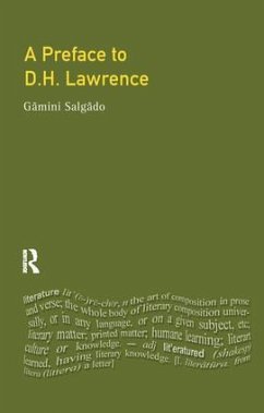 A Preface to Lawrence - Salgado, Gamini