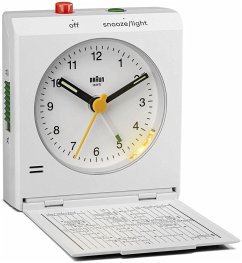 Braun BC 05 W Quarz-Klappwecker weiß