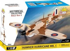 Cover COBI Historical Collection 5866 - Hawker Hurricane MK.I, WWII, Maßstab 1:48, Bausatz, 138 Klemmbausteine