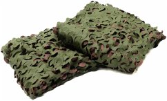 Buteo Photo Gear Camouflage Netz 2 grün/braun 2,4 x 3m