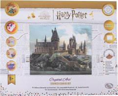 Cover Crystal Art Leinwandbild Hogwarts Castle