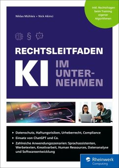Rechtsleitfaden KI im Unternehmen (eBook, ePUB) - Mühleis, Niklas; Akinci, Nick