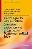 Proceedings of the 28th International Symposium on Advancement of Construction Management and Real Estate