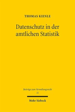 Datenschutz in der amtlichen Statistik - Kienle, Thomas