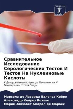 Srawnitel'noe Issledowanie Serologicheskih Testow I Testow Na Nukleinowye Kisloty - Valensa Kejro, Marsela de Laserda;Kejroz Koäl'o, Alexandr;Amaral de Moraes, Mariq Jelizabet