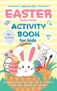 Easter Basket Stuffer Activity Book for Kids - Made Easy Press