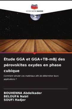 Étude GGA et GGA+TB-mBj des pérovskites oxydes en phase cubique - Abdelkader, BOUHENNA;Nabil, BELOUFA;Hadjer, SOUFI