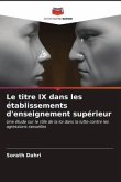 Le titre IX dans les établissements d'enseignement supérieur