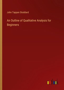 An Outline of Qualitative Analysis for Beginners