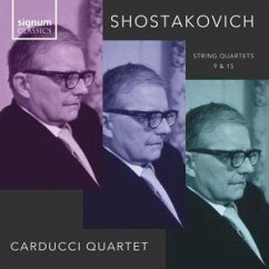 Cover Streichquartette Nr. 9 & 15