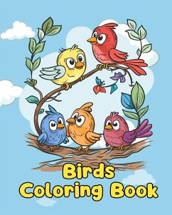 Birds Coloring Book - Sauseda, Sancha