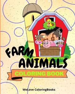 Farm Animals Coloring Book - Sauseda, Sancha