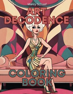 Art Decodence Coloring Book Cover Art Decodence Coloring Book