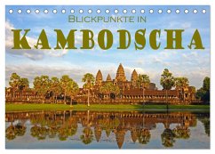 Blickpunkte in Kambodscha (Tischkalender 2025 DIN A5 quer), CALVENDO Monatskalender