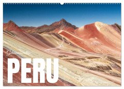 Geheimnisvolles Peru (Wandkalender 2025 DIN A2 quer), CALVENDO Monatskalender