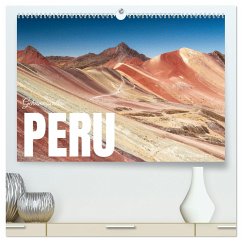 Geheimnisvolles Peru (hochwertiger Premium Wandkalender 2025 DIN A2 quer), Kunstdruck in Hochglanz