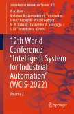 12th World Conference &quote;Intelligent System for Industrial Automation&quote; (WCIS-2022) (eBook, PDF)