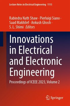 Innovations in Electrical and Electronic Engineering (eBook, PDF)