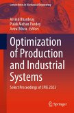Optimization of Production and Industrial Systems (eBook, PDF)