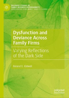 Dysfunction and Deviance Across Family Firms (eBook, PDF) - Kidwell, Roland E.