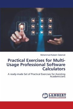 Practical Exercises for Multi-Usage Professional Software Calculators - Galamali, Mohammad Kaleem