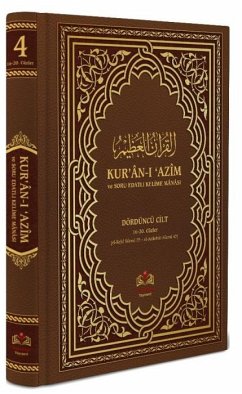 Kurani Azim ve Soru Edatli Kelime Manasi 4. Cilt - Ustaosmanoglu, Mahmud