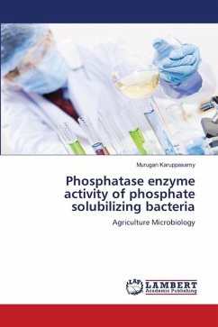 Phosphatase enzyme activity of phosphate solubilizing bacteria