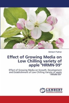 Effect of Growing Media on Low Chilling variety of apple &quote;HRMN-99&quote;