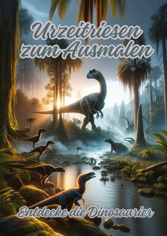 Cover Urzeitriesen zum Ausmalen