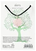 Halsanhänger Herz Rosenquarz, 2 cm, mit Schnur auf Kärtchen Halsanhänger Herz Rosenquarz, 2 cm, mit Schnur auf Kärtchen