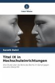 Titel IX in Hochschuleinrichtungen