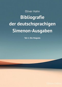 Simenon-Bibliografie - Hahn, Oliver