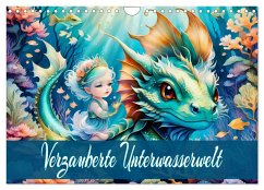 Verzauberte Unterwasserwelt (Wandkalender 2025 DIN A4 quer), CALVENDO Monatskalender - Calvendo;Djeric, Dusanka